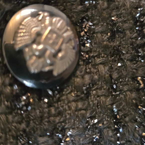 Worthington Textured Black Blazer With Silver Sparkle Detail - Picture 8 of 11